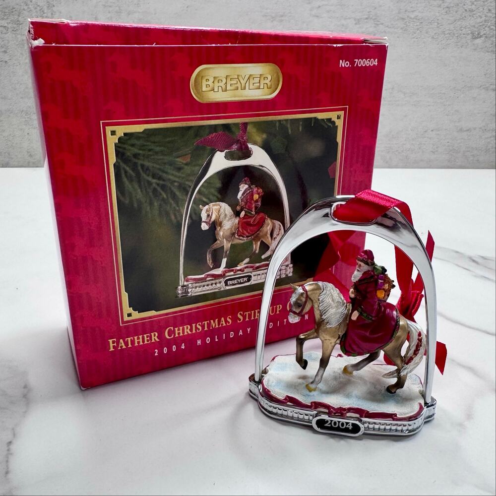 Breyer | 2004 Father Christmas Stirrup Ornament